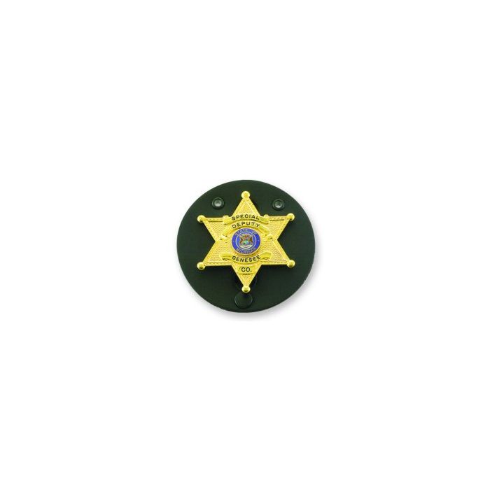 Strong Clip-On Badge Holder - Round