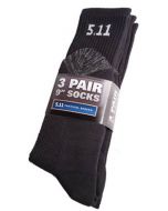 5.11 Tactical 3 pack 9" Sock Black