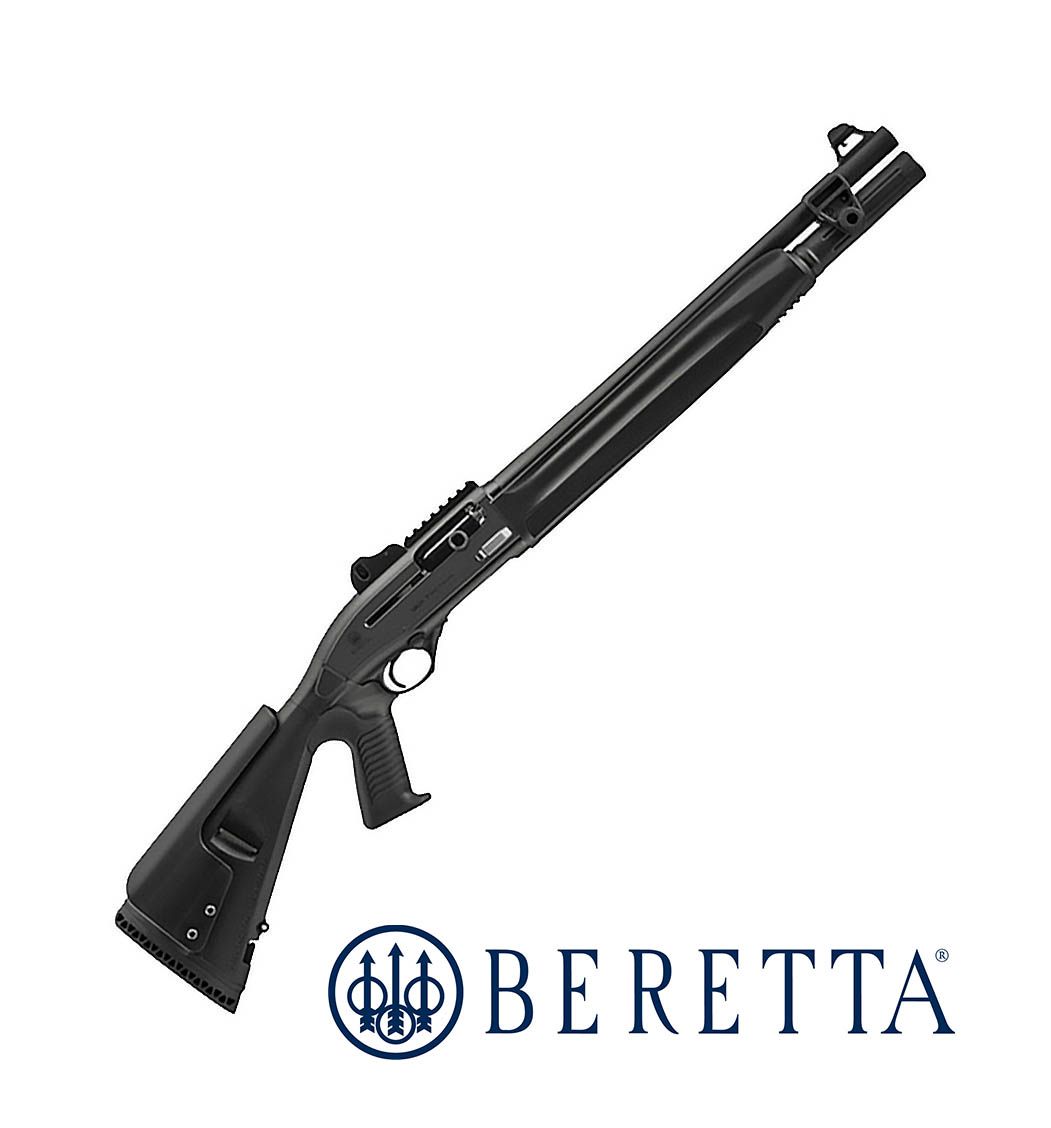 DESCRIPTION: The Beretta 1301 Tactical is a gas operated semi-automatic  shotgun designed for law enforcement and home defense. Right out of the  box, the 1301 Tactical features an oversized charging handle, large