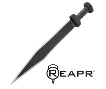MERIDIUS SWORD: 420 Stainless Steel 18" Double Edge Black Oxide Blade
