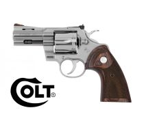 Colt Python 3" Revolver .357 MAG 6rd Stainless Wood Grips