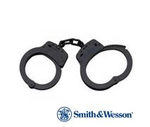 Smith & Wesson Model 100 Handcuffs (Nickel & Blue)