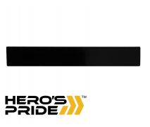 Heros Pride Black Badge Shroud, Metal (MOURNING 'BAND' FOR PATCH OR GARMENT)