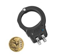 ASP Hinge Ultra Cuffs (Steel) Black, 2 Pawl (Blue-Security)