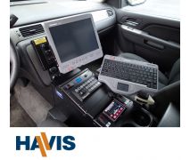 Havis Swing Out Dash Monitor Mount Base For 2007-2014 Chevrolet Tahoe and like