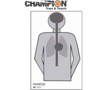 Champion 40731 LE Paper Target - Anatomy