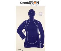 Champion Police Silhouette Target Blue