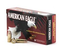 FEDERAL AMERICAN EAGLE® 9MM LUGER (9X19MM) 50/BOX FMJ 147GR