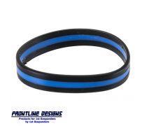 Frontline Blue line Bracelet, 8 Inch
