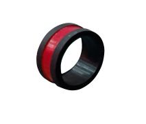 Frontline Red Line silicone ring 7mm stretches to 9mm