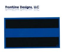 Frontline Blue line Stickers