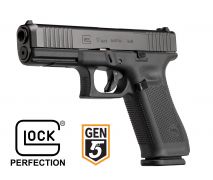 Glock 17 Gen 5 9mm FS MOS AMERIGLO Bold SIGHT BLUE LABEL PROGRAM