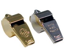 GT Gold and Nickel Plated Brass  Whistles