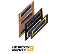Hero's Pride 2” 2 Color Stripes on Twill 2” x 3/8”