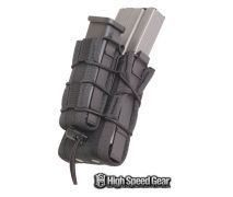 High Speed Gear Belt Mounted Double Decker TACO Holds 1 Rifle/1 Pistol Mag 