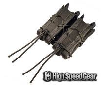 High Speed Gear Belt Mounted TACO Pouch- Holds 2 Pistol Mags 