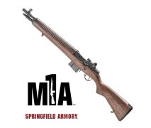Springfield M1-A1 Tanker Wood Stock 7.62x51 Commercial