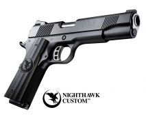 Nighthawk Custom Government 45ACP GRP 5" Black Nitride
