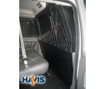 Havis Shield Front Partition With Emergency Exit Hatch