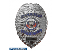 Premier Emblem Security Officer 2 Panel Eagle Badge