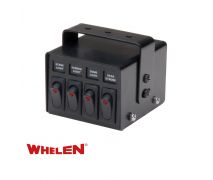 Whelen 4 Switch Box 25 AMP SPST