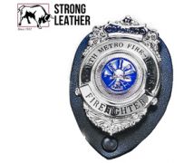 Strong Clip-On Badge Holder - Oval