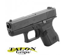 Talon Grips Glock 43 Textured Rubber Black Adhesive Grip
