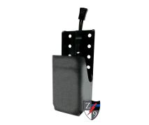 Zero9 Portable Radio APX6000/8000 Case Plain Black Molle Loks